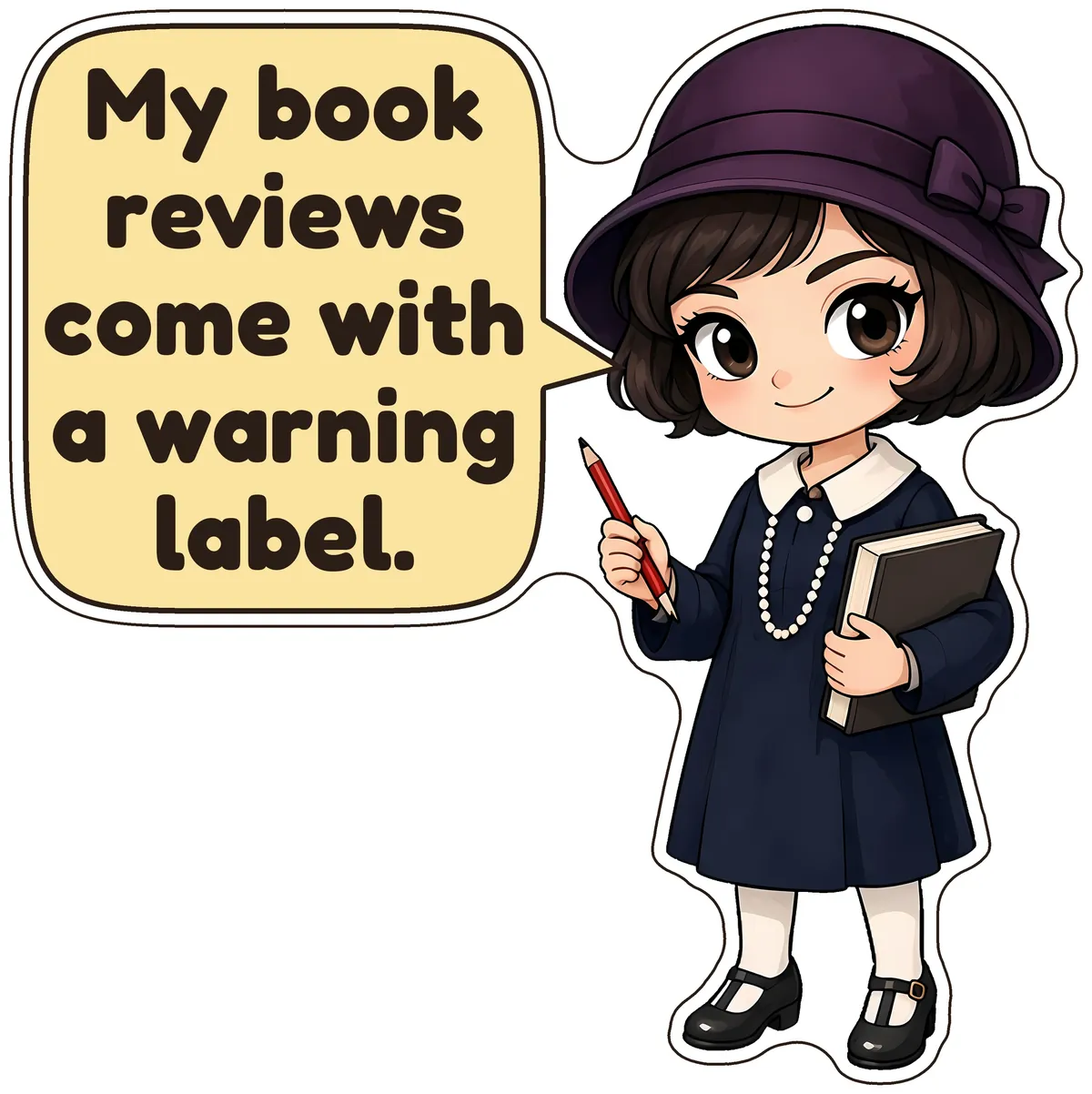 Dorothy Parker storybook watercolor design