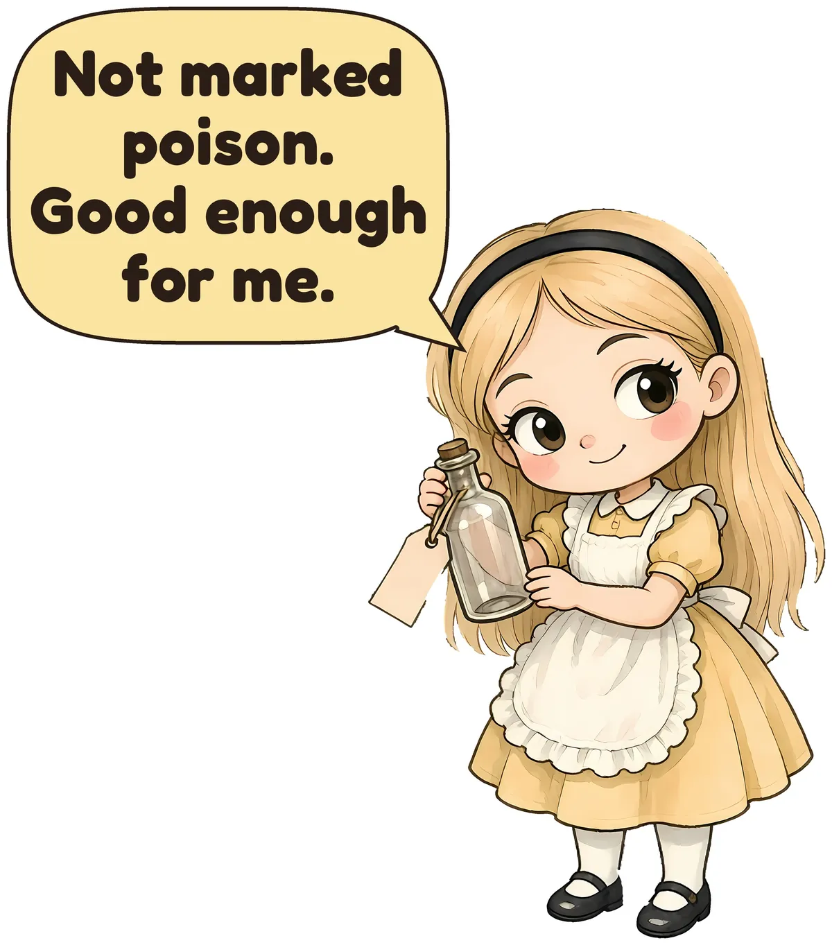 Lewis Carroll's Alice storybook watercolor design